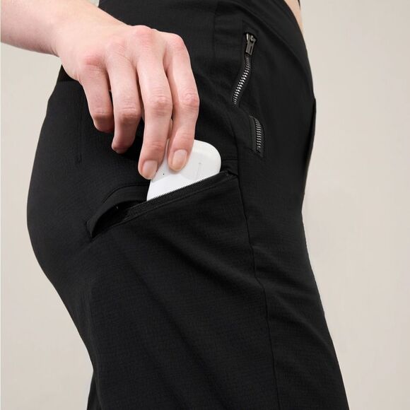 Athleta Trekkie North Jogger Pants Black High Rise Women’s Size 2 - Picture 3 of 12